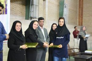 بانوان گناوه قهرمان هندبال جوانان استان بوشهر